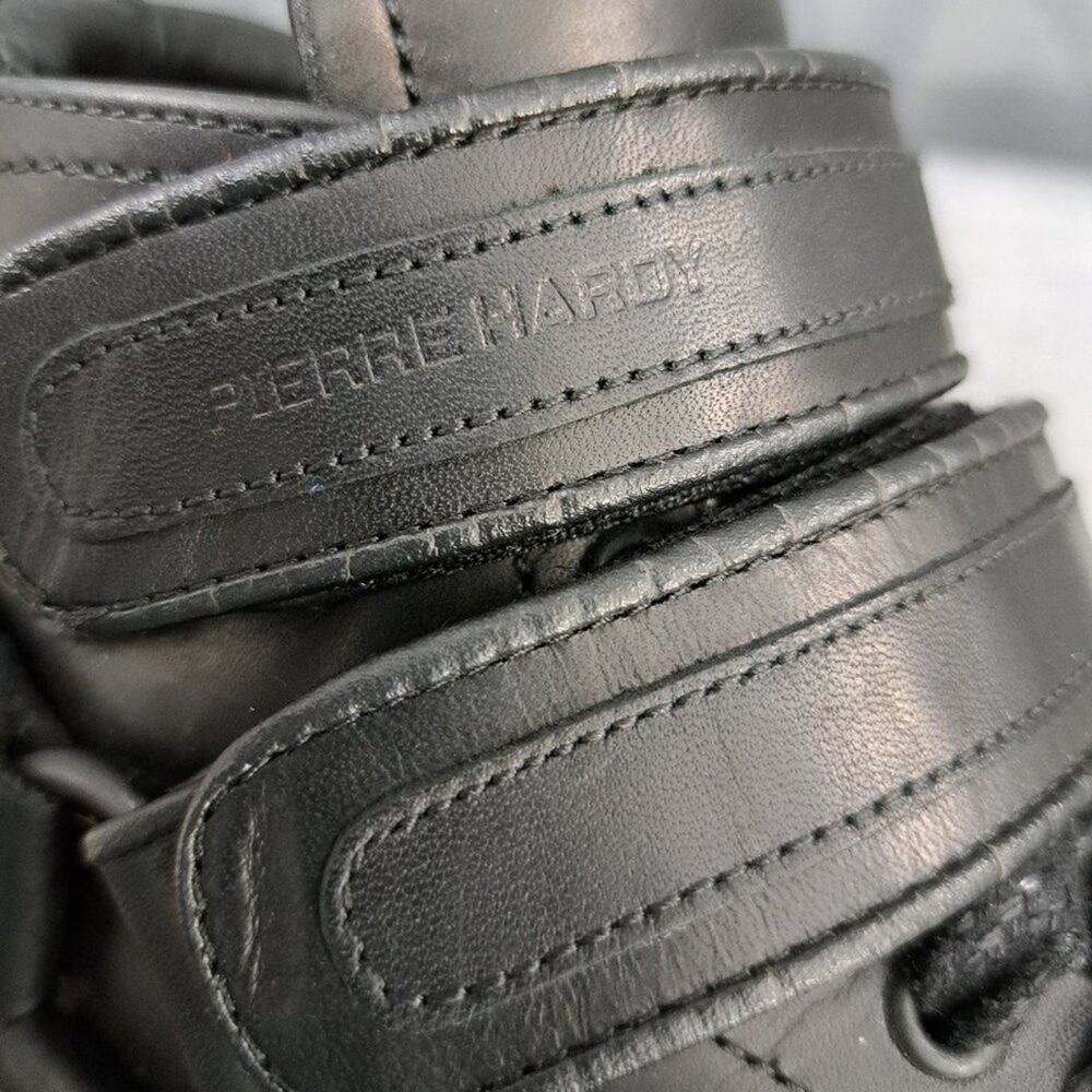 %Women Pierre Hardy ES01 Double Strap 7.5 - 8 Sneakers ( Men ) Size 38 / D7 - Picture 9 of 11